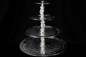 4-Tier Tray, Stainless